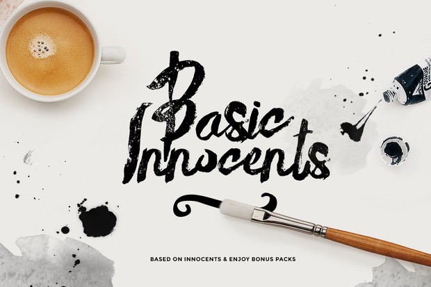 Basik Rough Typeface+bonus (70%off)