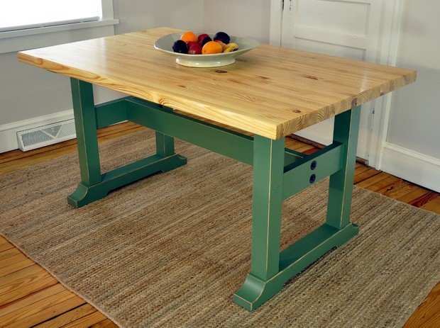Trestle Table Woodworking Plans