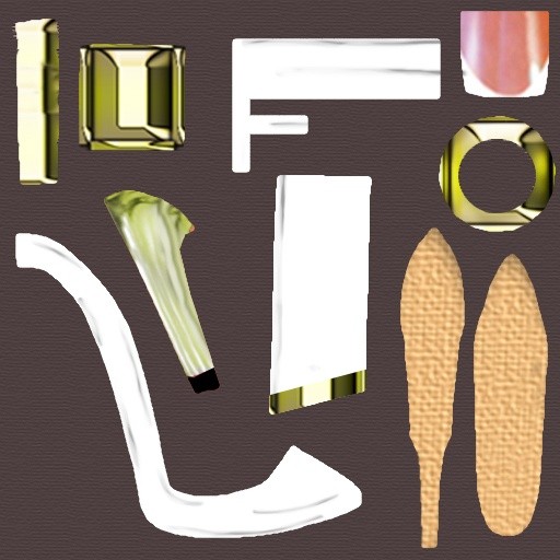 texture pack ,ESMERALDA HEELS