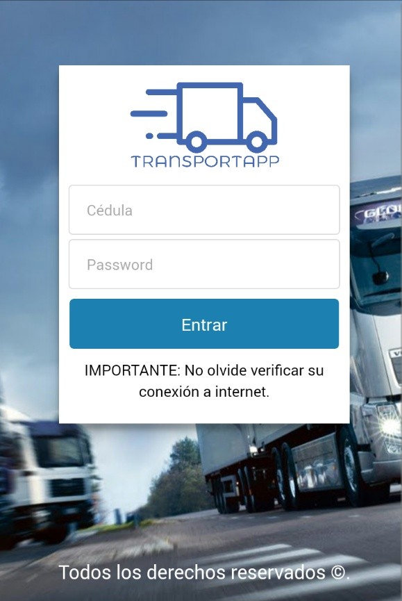 Transportapp Ionic Full App + Backend (PHP) + MySql DB + SourceCode