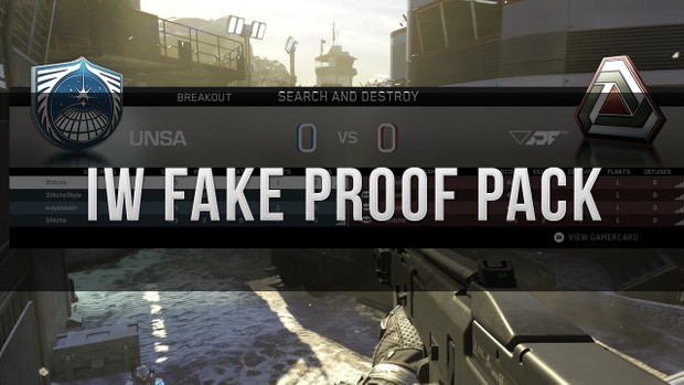 IW Fake Proof Pack