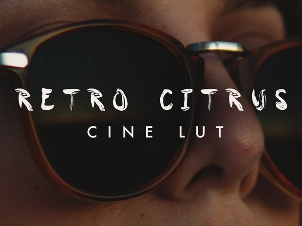 RETRO CINE CITRUS LUT | for Sony Cine ( a6300 / a6500 / a7s) footage