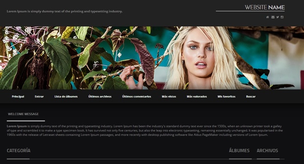 Coppermine Theme #05