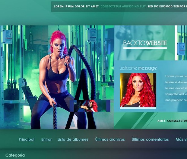 Coppermine Theme