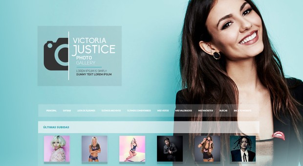 Coppermine Theme #08 white
