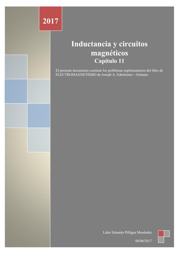 Solucionario de Electromagnétismo de Joseph A. Edminister - TOMO II