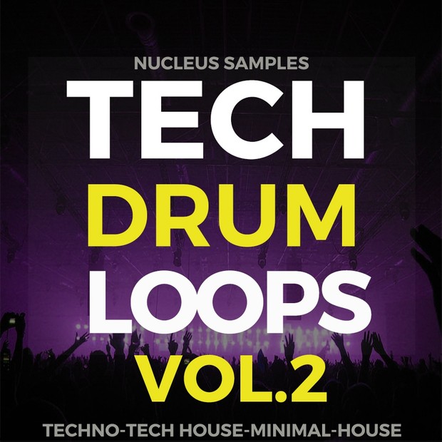 Nucleus Samples Tech Drum Loops Vol.2