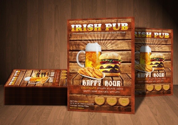 Your Irish Pub Flyer