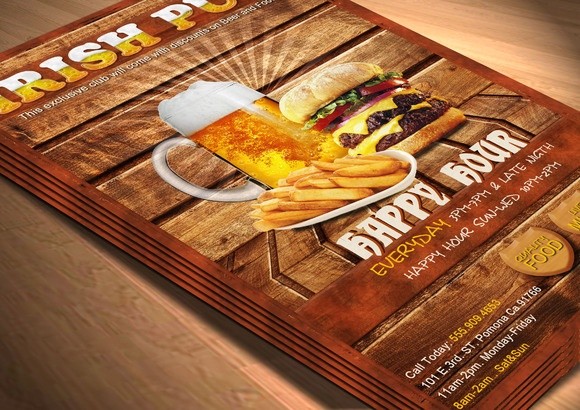 Your Irish Pub Flyer