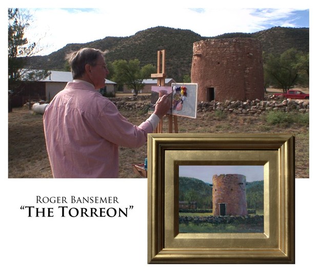 The Torreon - Painting demonstration by Roger Bansemer