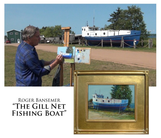 The Gill Net Fishing Boat