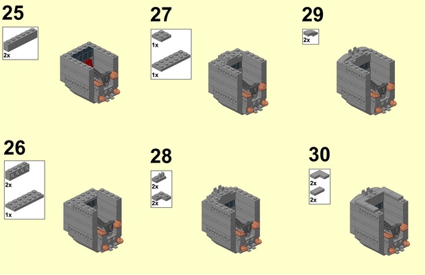 LEGO TIE Defender Instructions