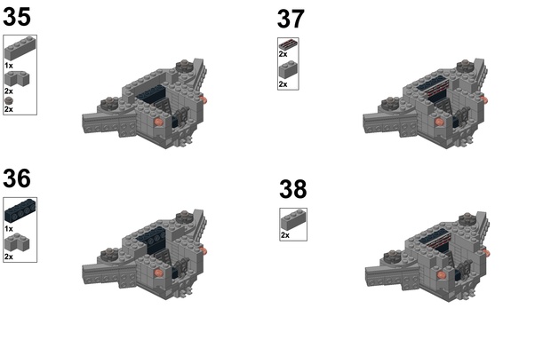 LEGO TIE Predator Instructions