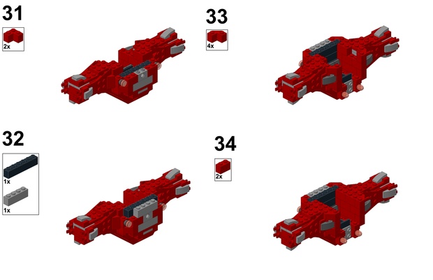 LEGO Royal Guard TIE Interceptor Instructions