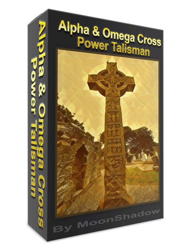 Alpha & Omega Cross Power Talisman (For Abundance)