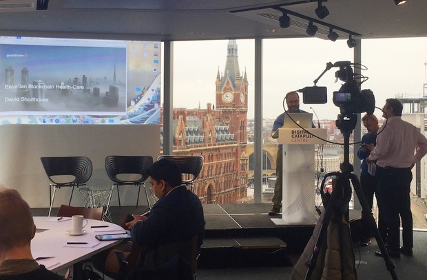 David Stonehouse, Guardtime - Blockchain in Healthcare Master Class