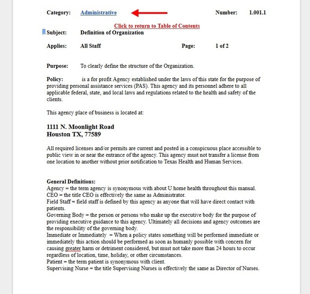 Personal Assistance Services Policy and Procedures (Download)
