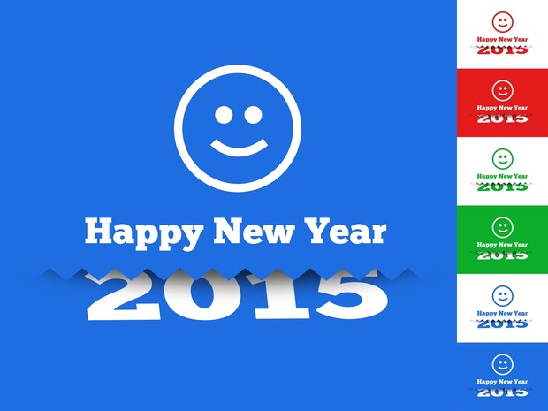 New Year Greeting Card