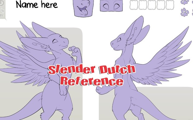 Slender Angel Dragon Reference
