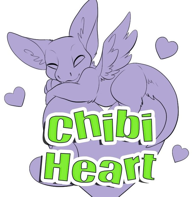 Chibi Heart Template