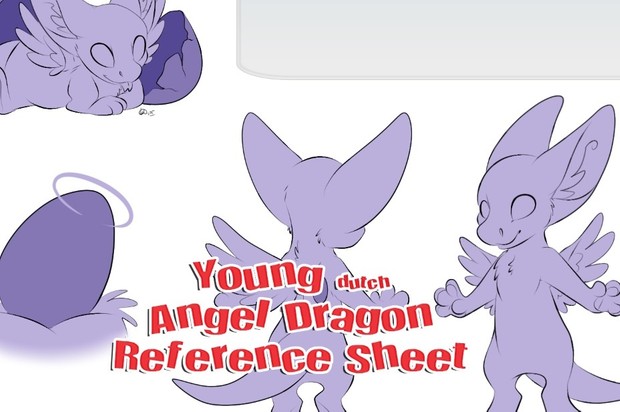 Youngin Angel Dragon Reference Sheet