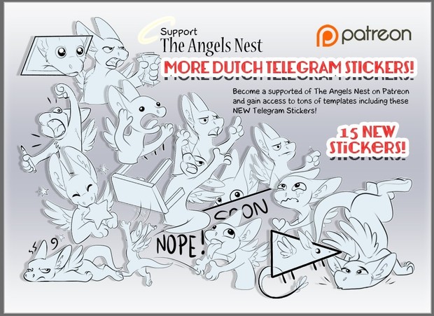 15 Telegram Stickers ( random )