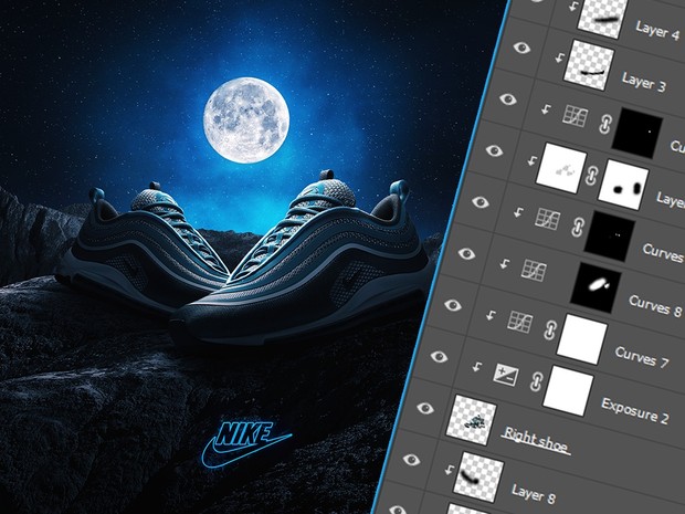 Air Max 97 Advertisement Project File