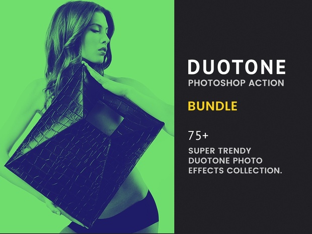 Duotone Photoshop Actions