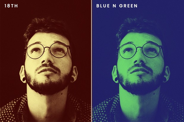 Duotone Photoshop Actions