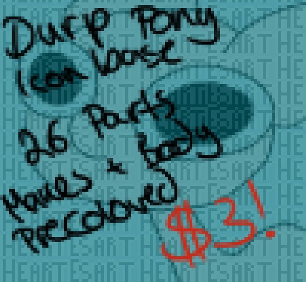 Durp Pony Icon Base