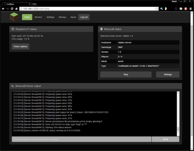 CraftBian FULL Image for Raspberry Pi 2/3