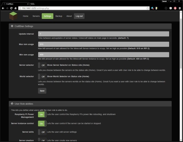 CraftBian FULL Image for Raspberry Pi 2/3