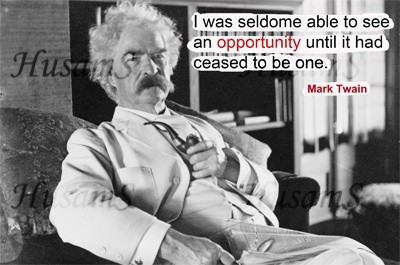 Mark Twain's Picture Quote ( #004 ) (Free Sample)