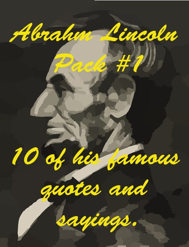 Abraham Lincoln 1st Pack