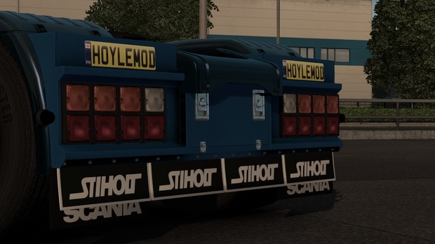 Scania RJL Backbumper