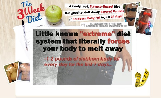 3 WeeK Diet 2.0 The Real Revolutionary Weight Loss System