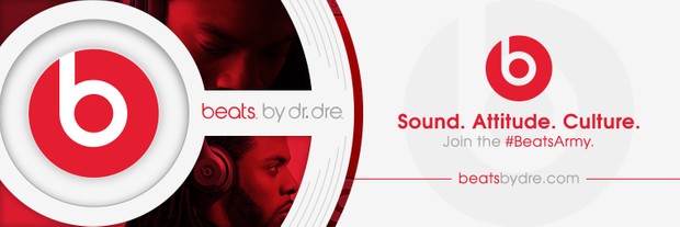 Beats By Dre Header PSD (Editable)