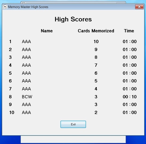 Memory Master
