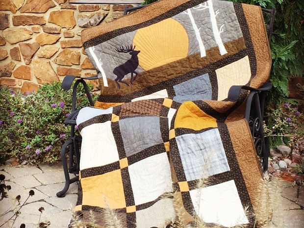 Sunrise Stag Quilt Pattern