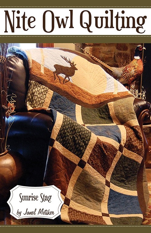 Sunrise Stag Quilt Pattern