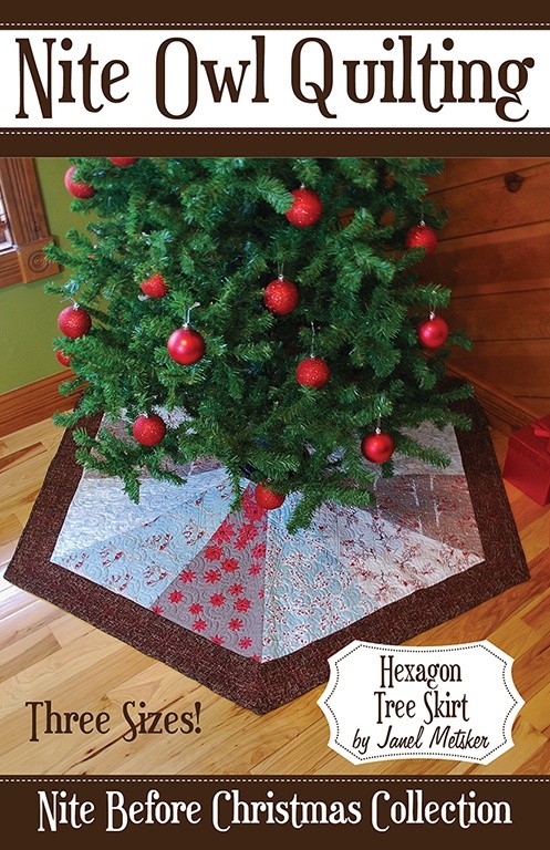Hexagon Tree Skirt Pattern