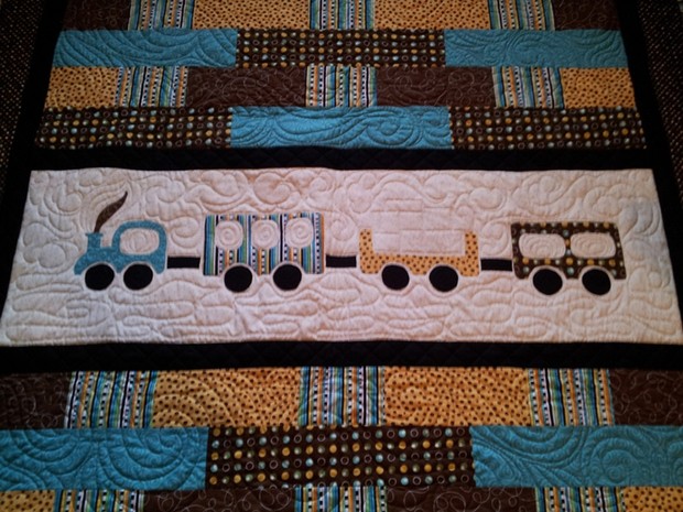 Good Nite Train Quilt Pattern