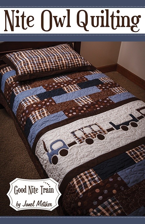 Good Nite Train Quilt Pattern
