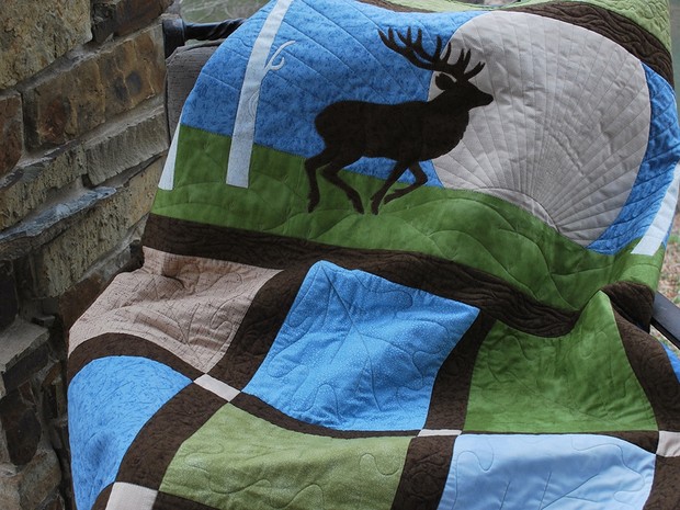 Sunrise Stag Quilt Pattern