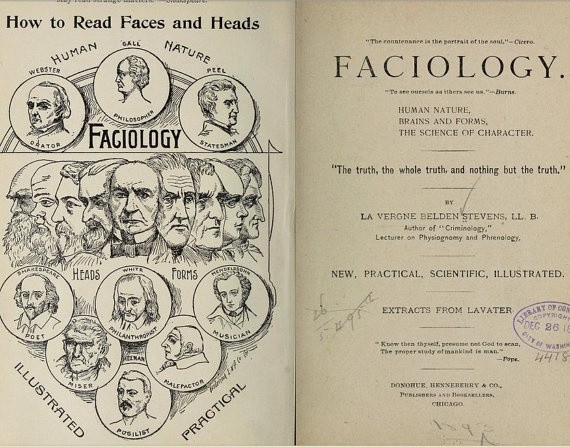 Physiognomy - Palmistry - Phrenology