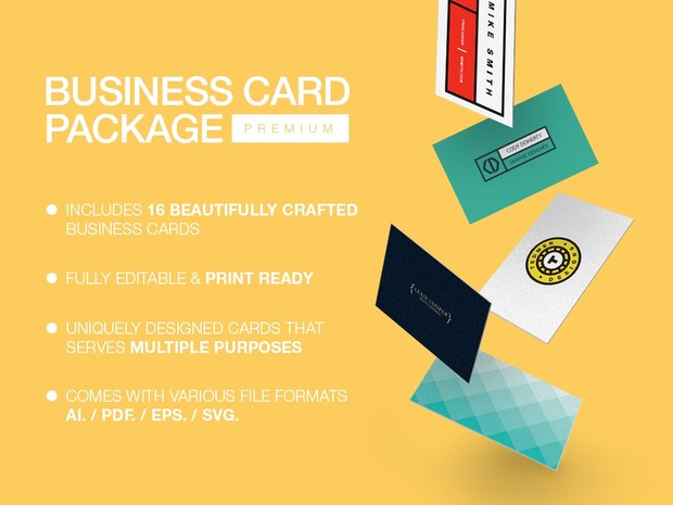 Premium Business card package