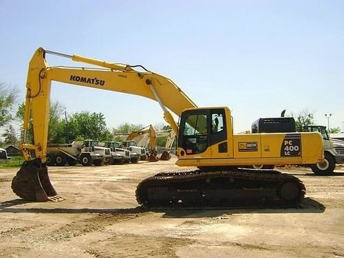 KOMATSU PC400LC-8 HYDRAULIC EXCAVATOR SERVICE REPAIR MANUAL + OPERATION & MAINTENANCE MANUAL