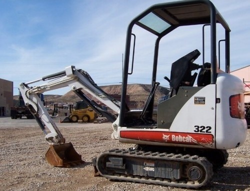 BOBCAT 320, 322 EXCAVATOR SERVICE REPAIR MANUAL (320 - S/N 223911001 & Above, G Series)