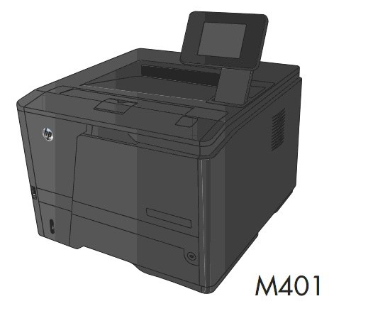 HP LaserJet Pro 400 M401 Printer Series Service Repair Manual