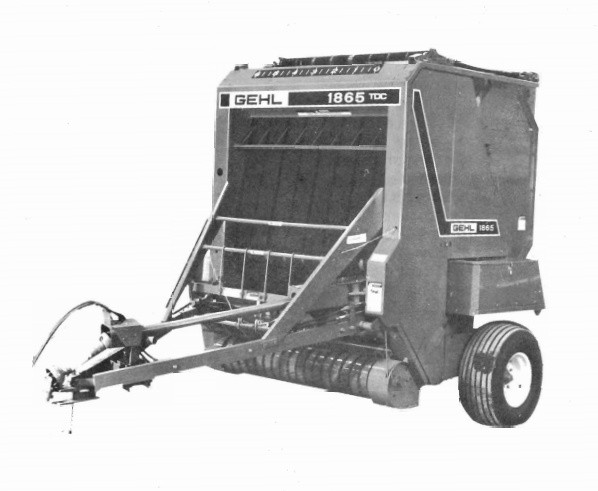 GEHL 1865 Variable Chamber Round Baler Parts Manual